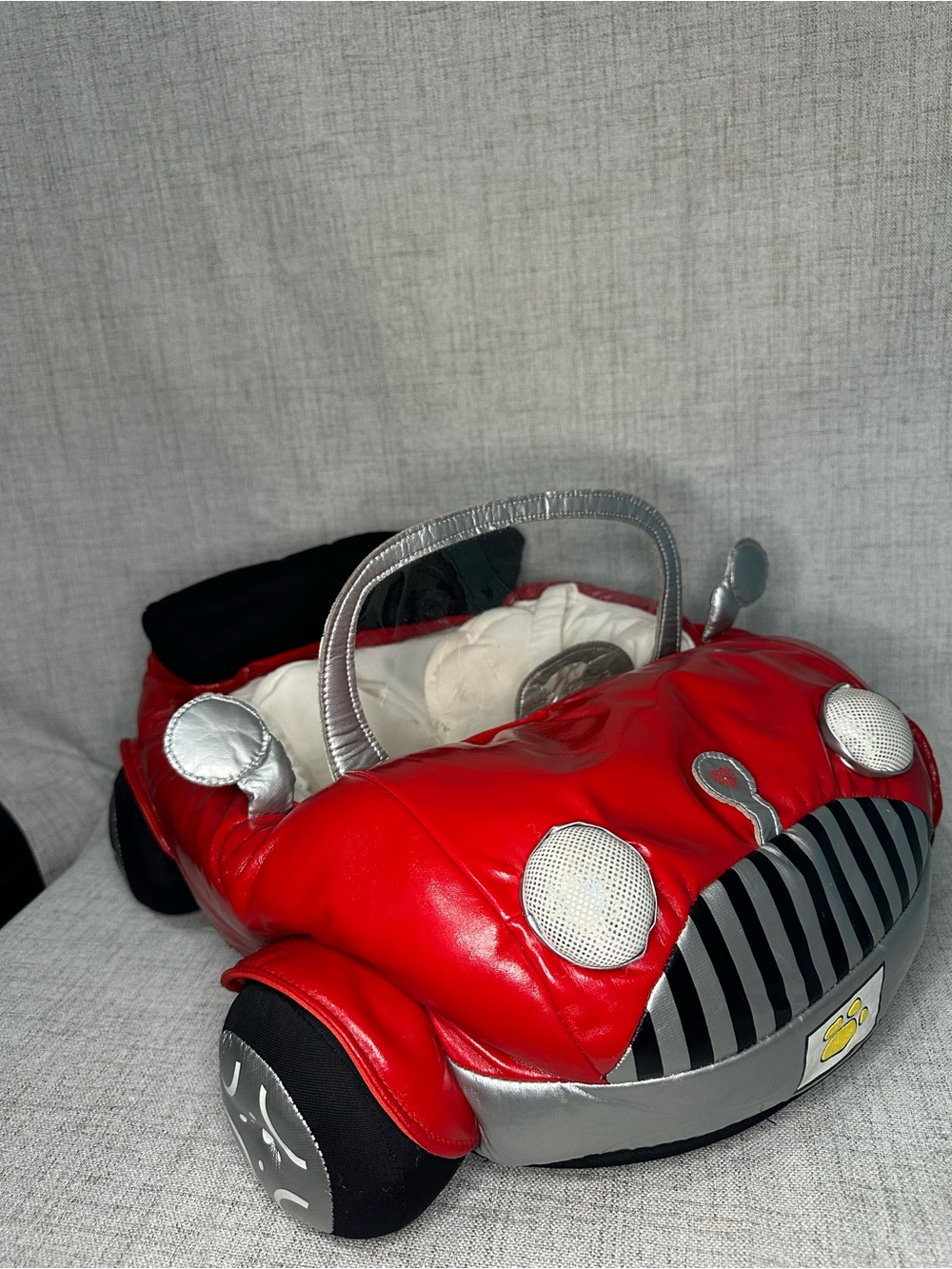 Vintage Retired Build-A-Bear Red Convertible Car Plush BBW 9700 Working Horn